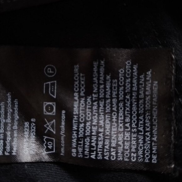 ✨ H&M Black Cargo Pants ✨ - Picture 7 of 9